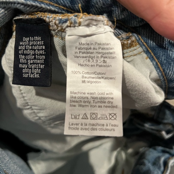 Madewell The Momjean in Melva Wash Size 24 - Picture 8 of 8